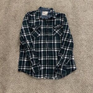 VTG Original Weatherproof Vintage Flannel Shirt Men's Large Button Down 90's